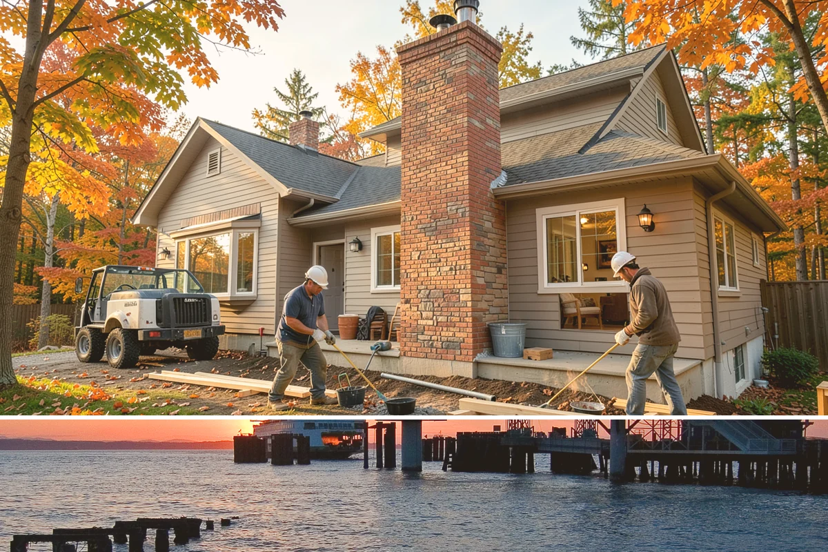 Office Flooring Installation in Edmonds, Snohomish County, WA - Office flooring can be installed any season to fit your work and remodeling schedule.