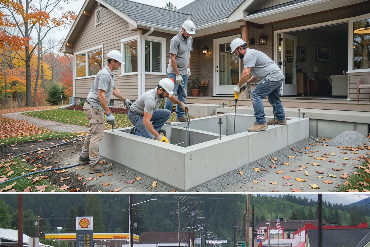 Office Flooring Installation in Granite Falls, Snohomish County, WA - Office flooring can be installed any season to fit your work and remodeling schedule.