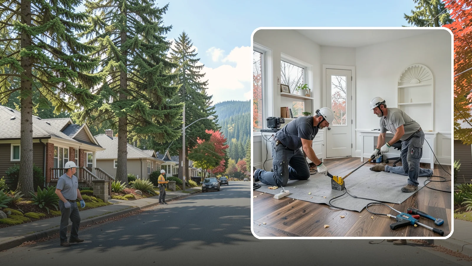 Office Flooring Installation in Hunts Point, King County, WA - Professional office flooring installation that combines durability, comfort, and a polished look for productive workspaces.