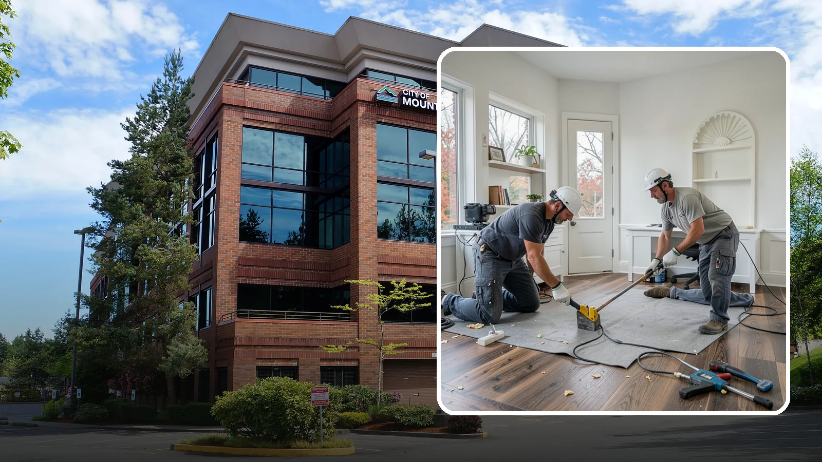 Office Flooring Installation in Mountlake Terrace, Snohomish County, WA - Professional office flooring installation that combines durability, comfort, and a polished look for productive workspaces.