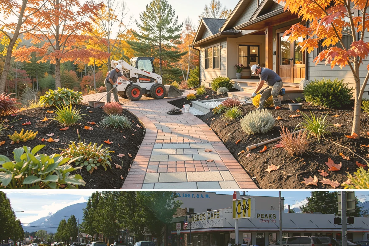 Office Flooring Installation in North Bend, King County, WA - Office flooring can be installed any season to fit your work and remodeling schedule.