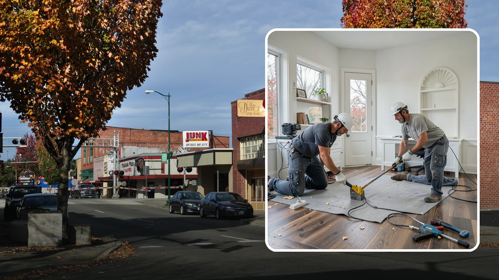 Office Flooring Installation in Puyallup, Pierce County, WA - Professional office flooring installation that combines durability, comfort, and a polished look for productive workspaces.