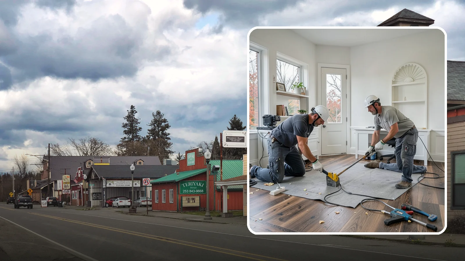 Office Flooring Installation in Roy, Pierce County, WA - Professional office flooring installation that combines durability, comfort, and a polished look for productive workspaces.
