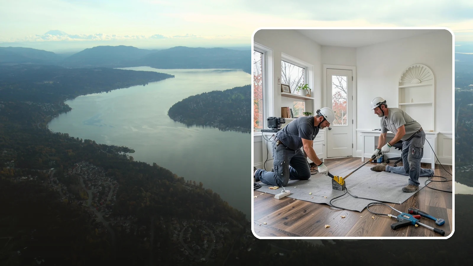 Office Flooring Installation in Sammamish, King County, WA - Professional office flooring installation that combines durability, comfort, and a polished look for productive workspaces.