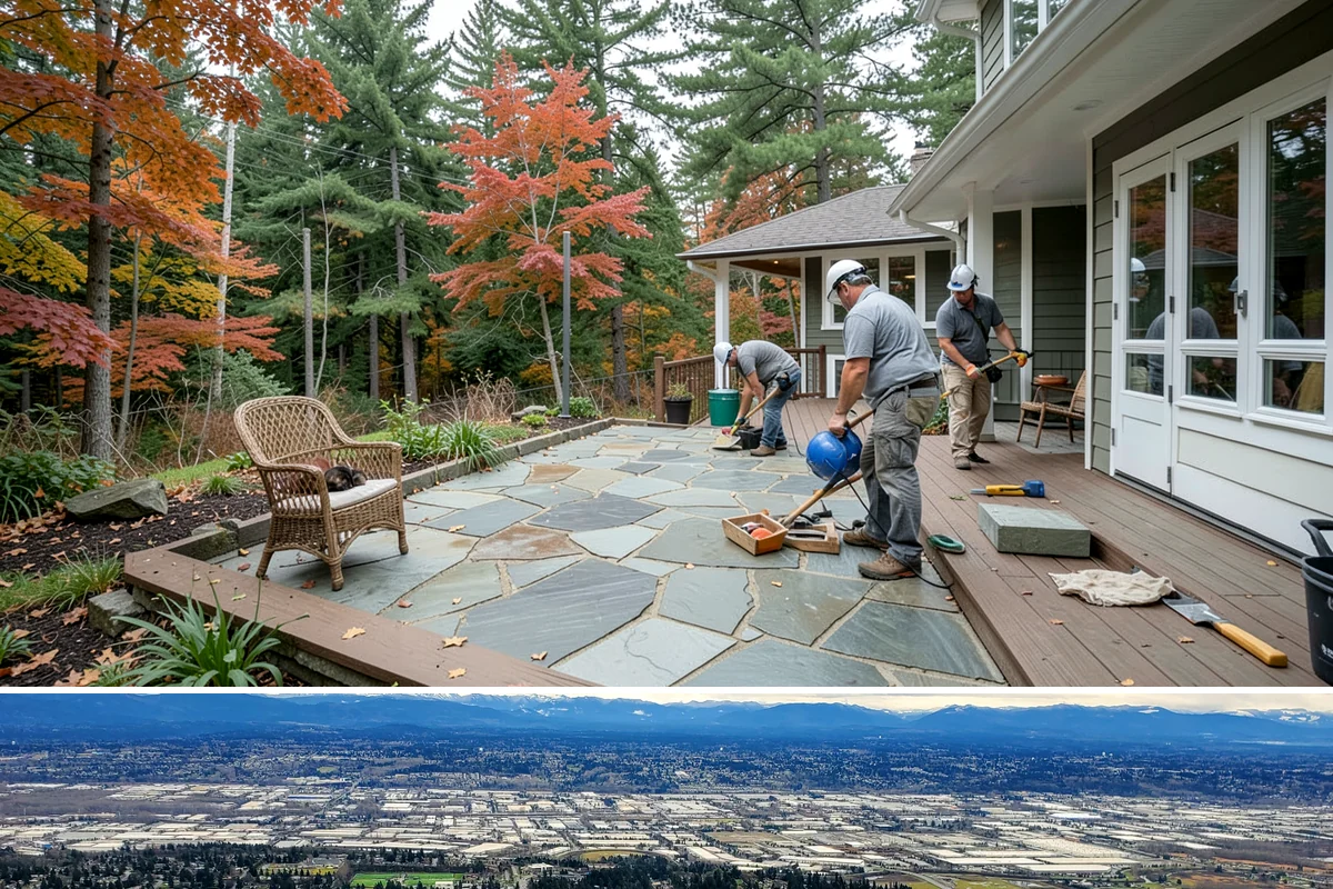 Office Flooring Installation in SeaTac, King County, WA - Office flooring can be installed any season to fit your work and remodeling schedule.