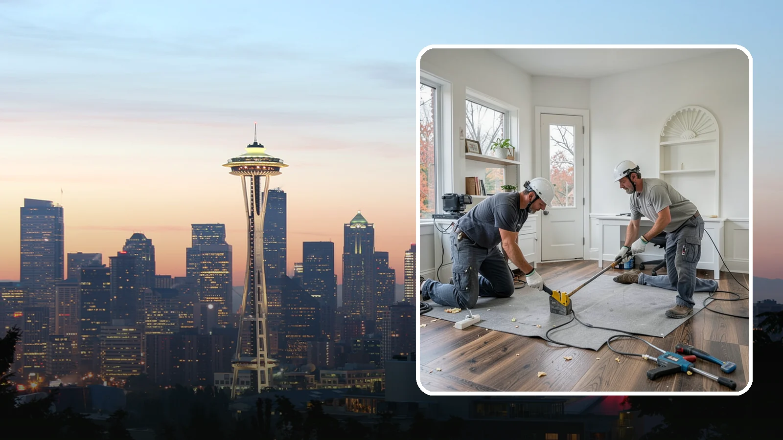 Office Flooring Installation in Seattle, King County, WA - Professional office flooring installation that combines durability, comfort, and a polished look for productive workspaces.