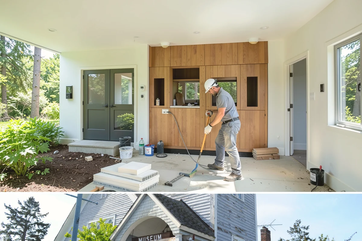 Office Flooring Installation in Steilacoom, Pierce County, WA - Office flooring can be installed any season to fit your work and remodeling schedule.