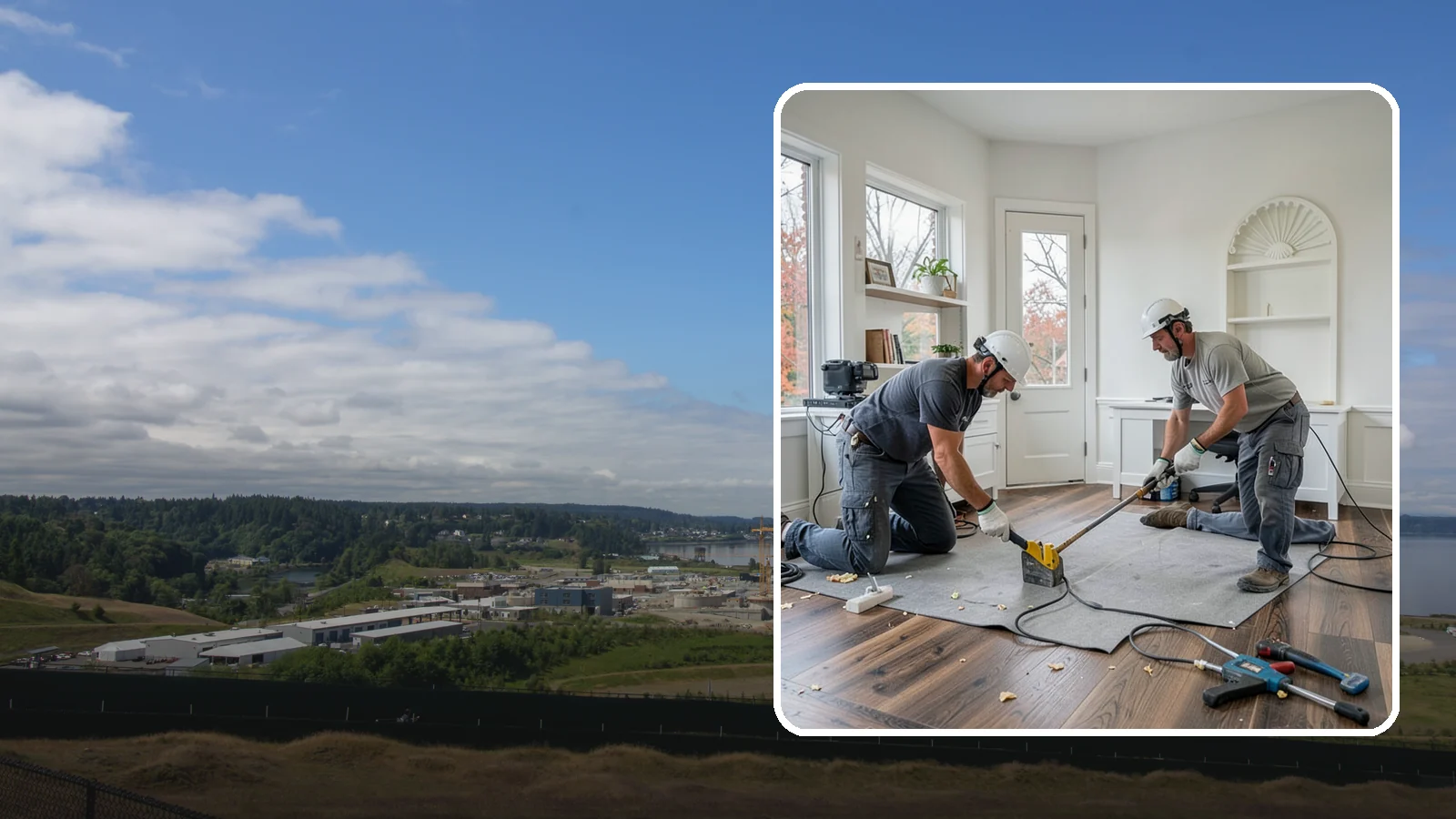 Office Flooring Installation in University Place, Pierce County, WA - Professional office flooring installation that combines durability, comfort, and a polished look for productive workspaces.