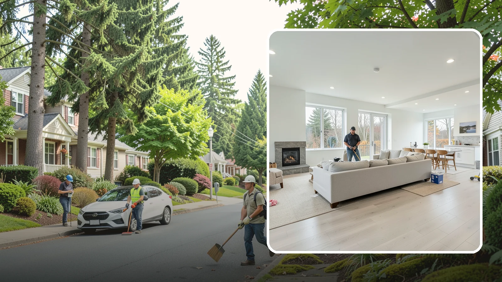 Open Concept Conversion in Beaux Arts Village, King County, WA - Open concept conversion that removes walls to create bright, connected living spaces in your Western Washington home.