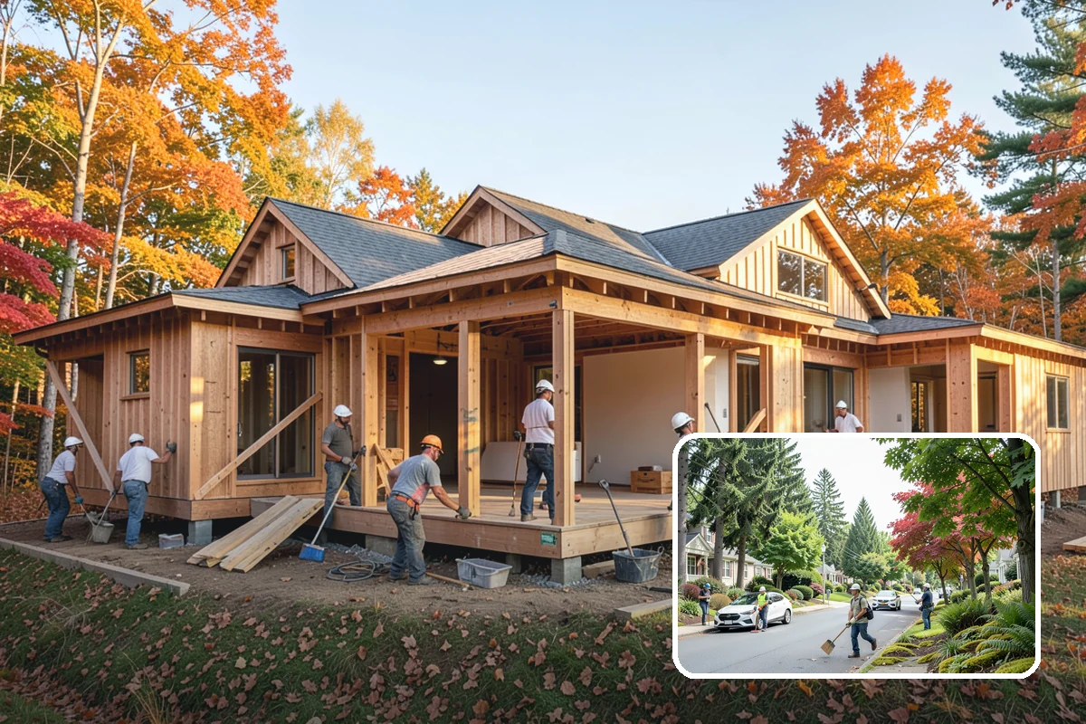 Open Concept Conversion in Beaux Arts Village, King County, WA - Bright, connected living spaces