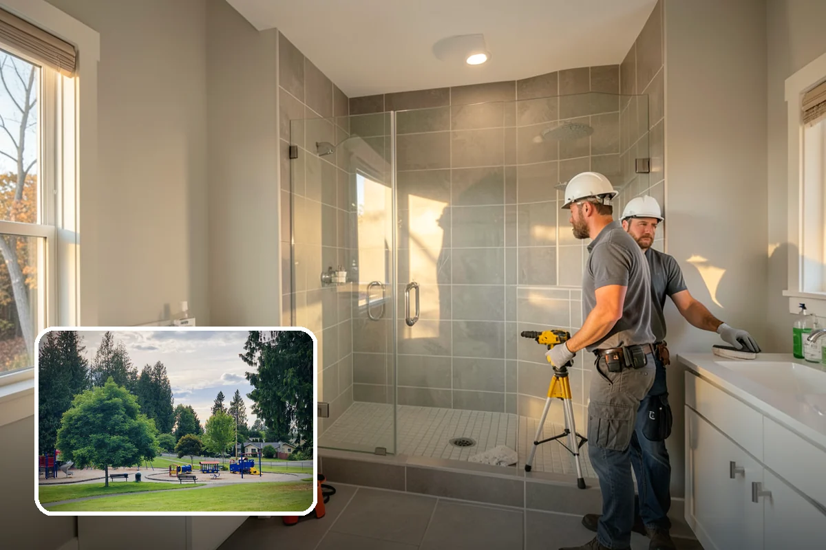 Open Concept Conversion in Bonney Lake, Pierce County, WA - Bright, connected living spaces