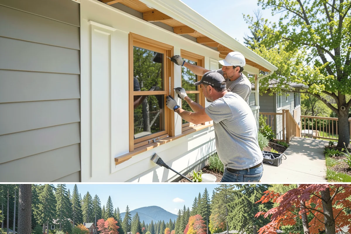 Open Concept Conversion in Covington, King County, WA - Wall-opening work happens indoors and can be scheduled any time, making the wet season a practical choice for this kind of...