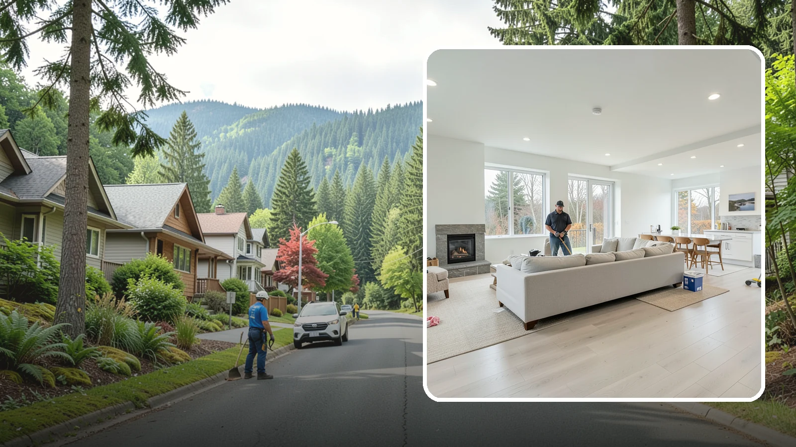 Open Concept Conversion in Darrington, Snohomish County, WA - Open concept conversion that removes walls to create bright, connected living spaces in your Western Washington home.