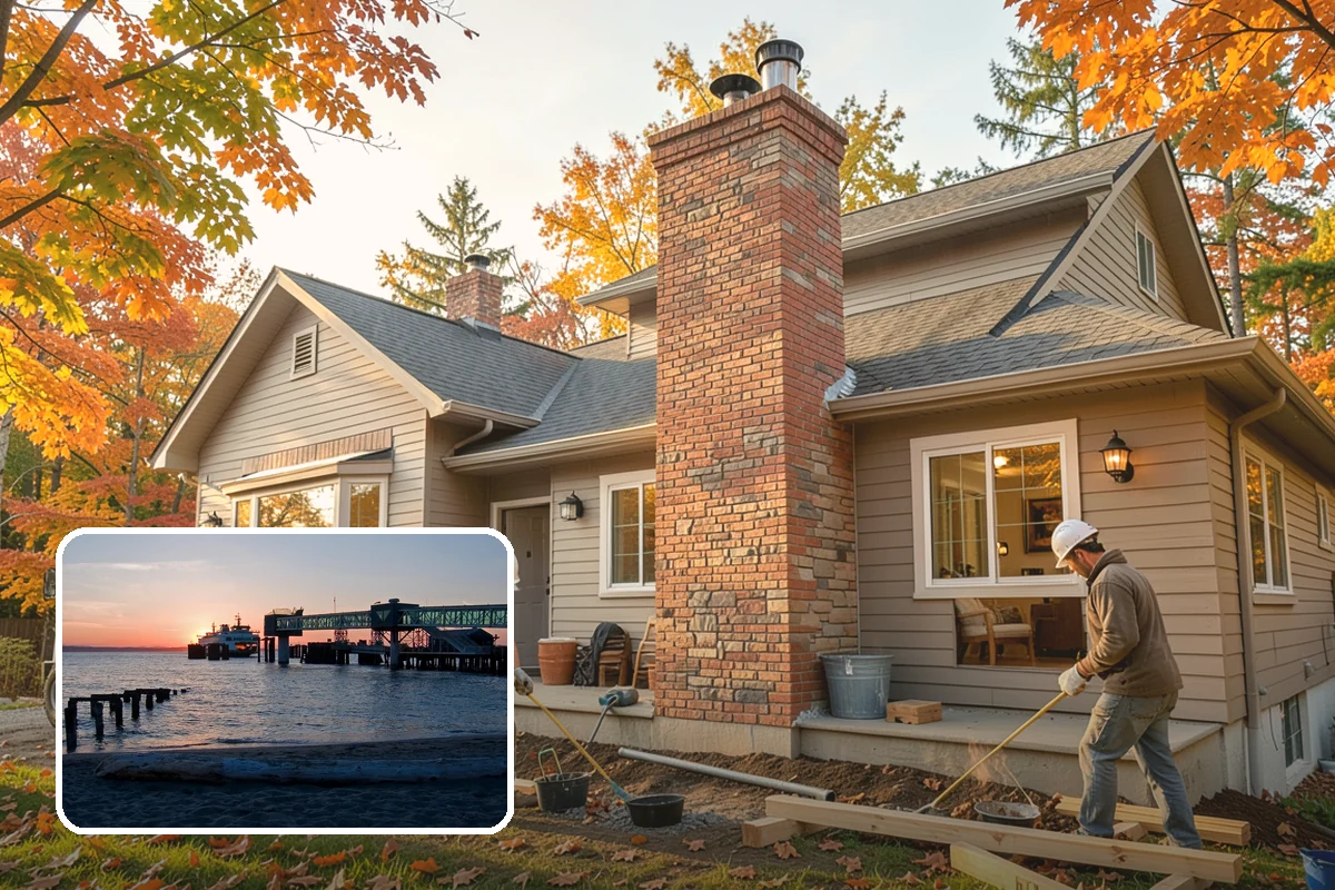 Open Concept Conversion in Edmonds, Snohomish County, WA - Bright, connected living spaces