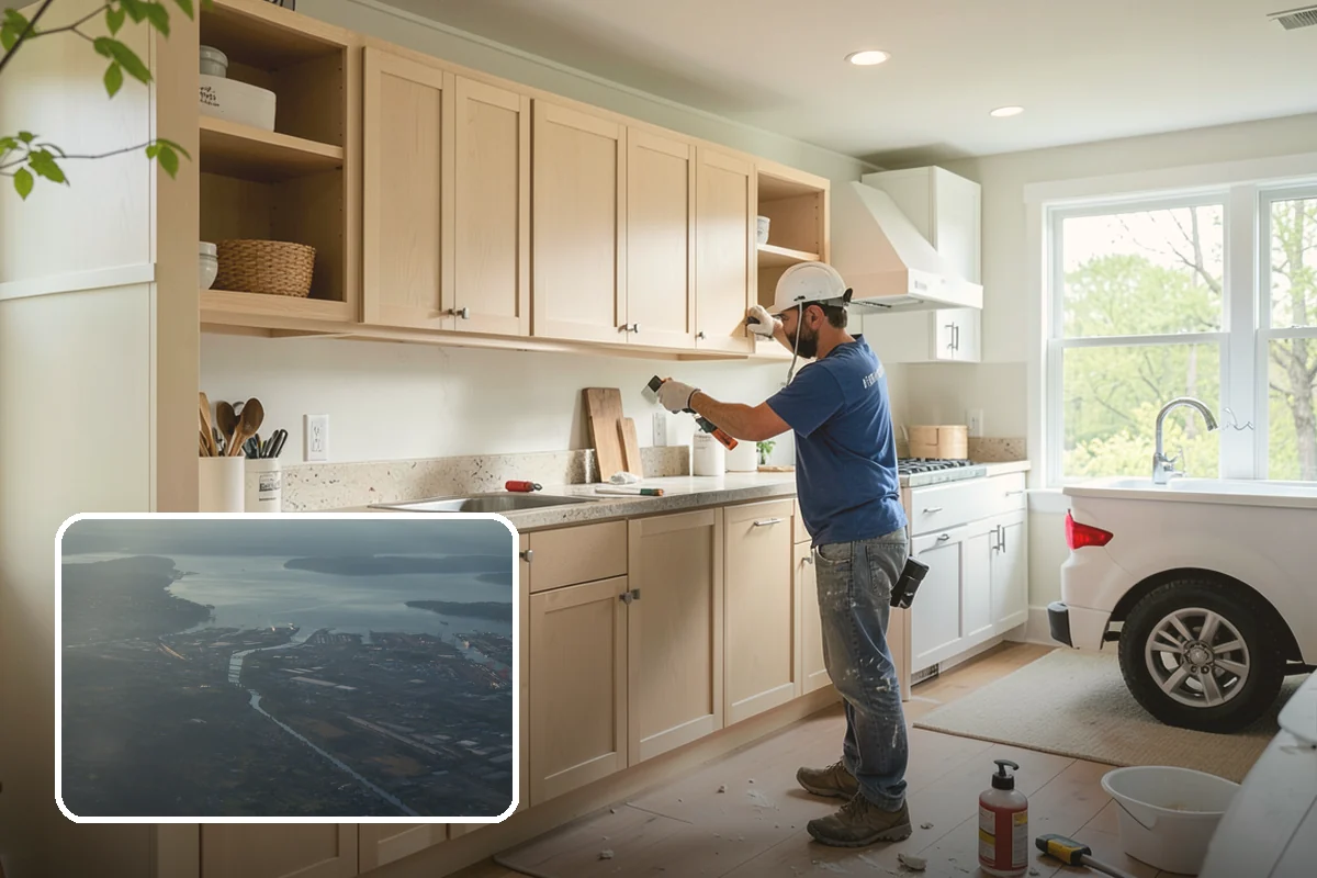 Open Concept Conversion in Fife, Pierce County, WA - Bright, connected living spaces
