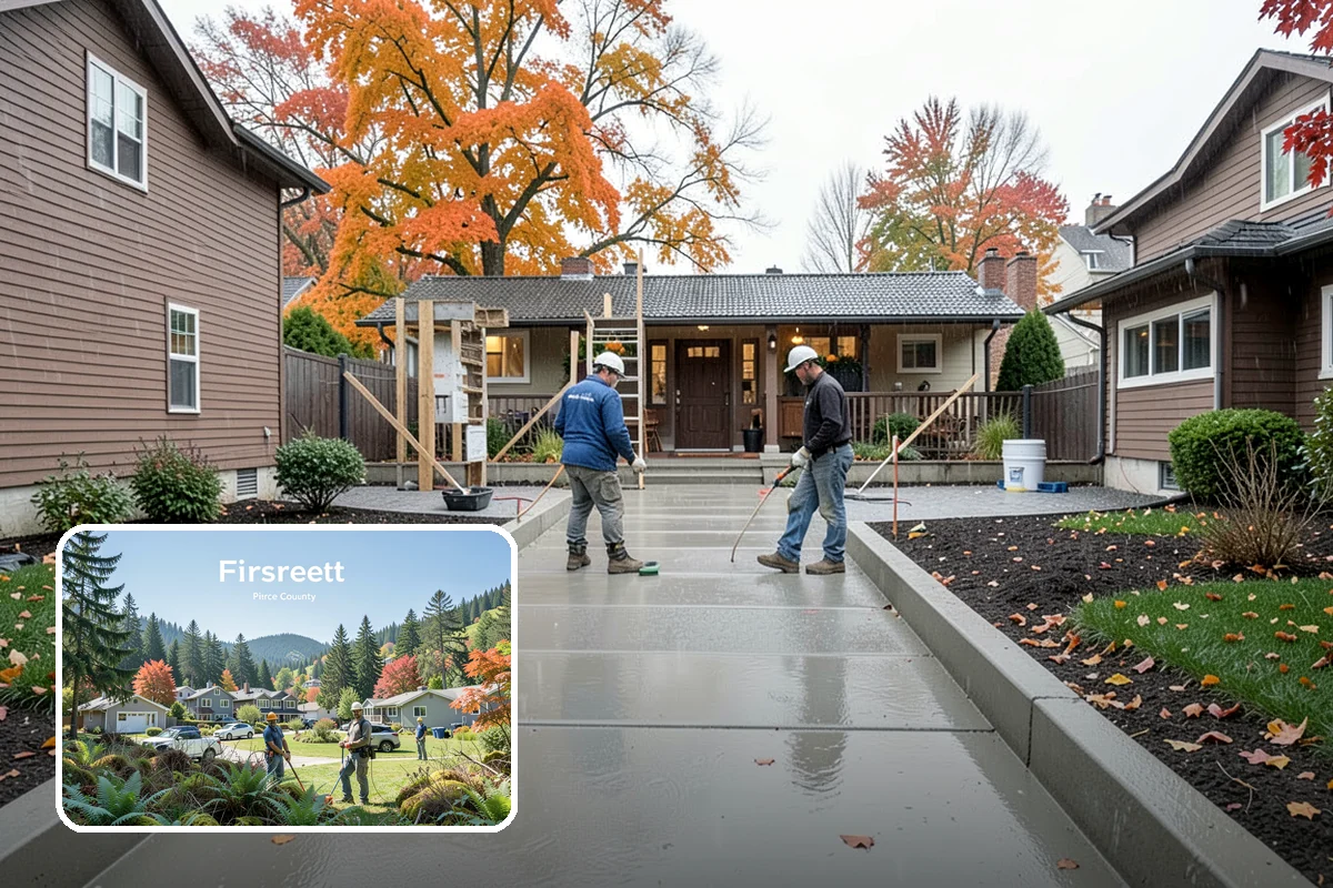Open Concept Conversion in Fircrest, Pierce County, WA - Bright, connected living spaces