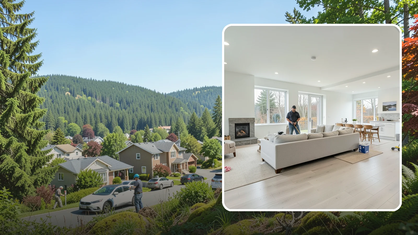 Open Concept Conversion in Index, Snohomish County, WA - Open concept conversion that removes walls to create bright, connected living spaces in your Western Washington home.
