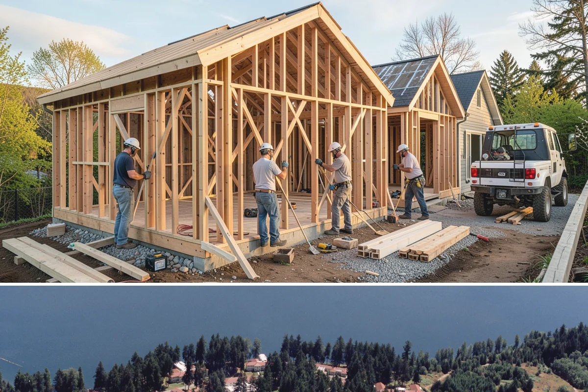 Open Concept Conversion in Lakewood, Pierce County, WA - Wall-opening work happens indoors and can be scheduled any time, making the wet season a practical choice for this kind of...