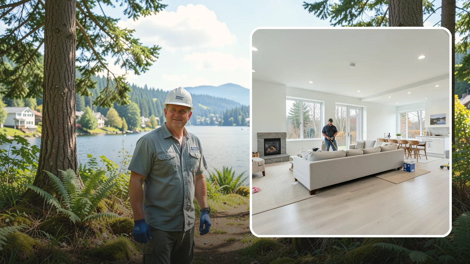 Open Concept Conversion in Milton, King County, WA - Open concept conversion that removes walls to create bright, connected living spaces in your Western Washington home.