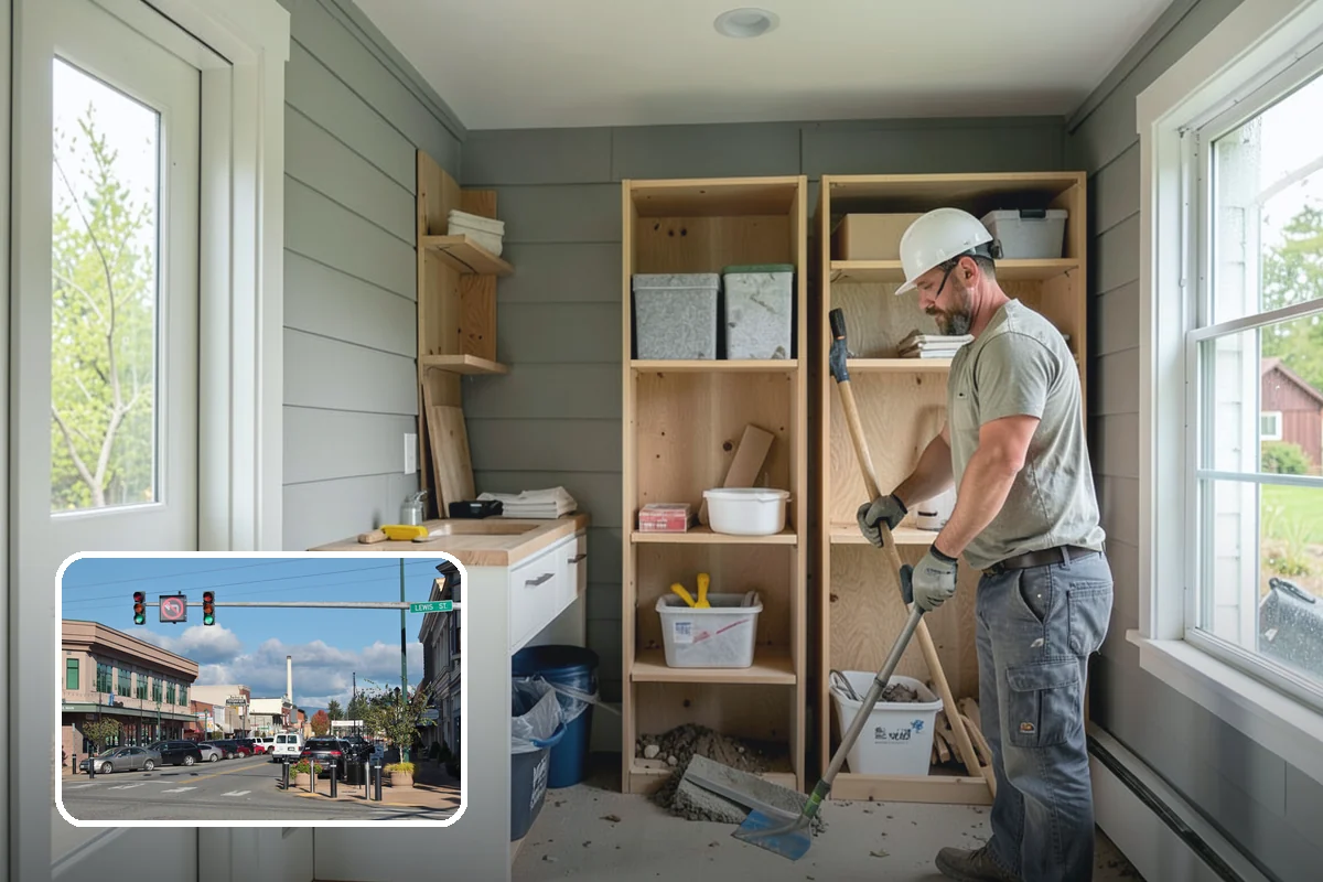 Open Concept Conversion in Monroe, Snohomish County, WA - Bright, connected living spaces