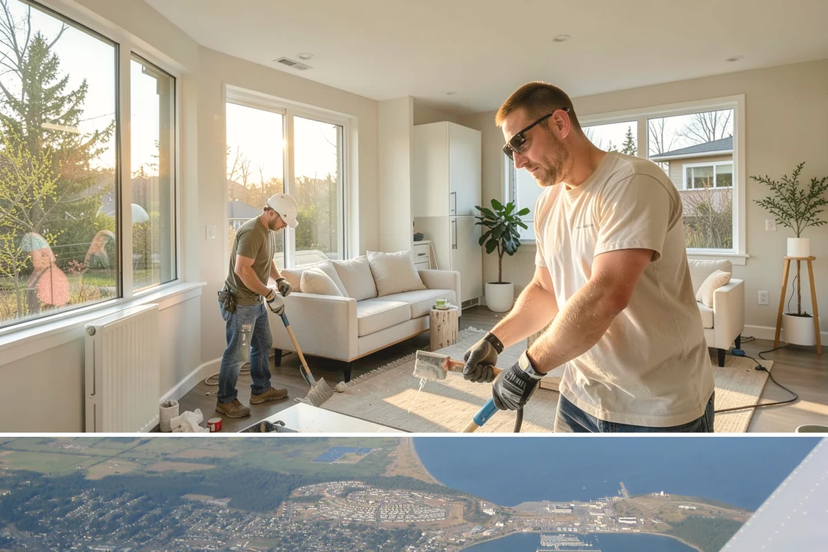 Open Concept Conversion in Oak Harbor, Island County, WA - Wall-opening work happens indoors and can be scheduled any time, making the wet season a practical choice for this kind of...