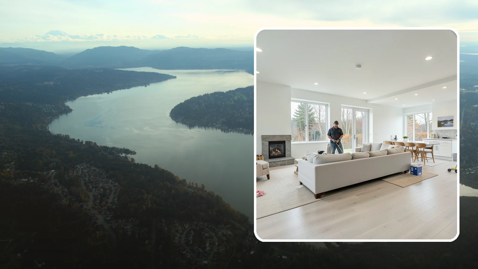 Open Concept Conversion in Sammamish, King County, WA - Open concept conversion that removes walls to create bright, connected living spaces in your Western Washington home.