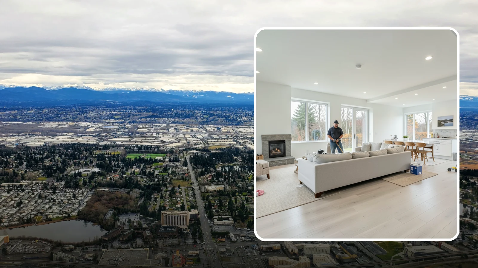 Open Concept Conversion in SeaTac, King County, WA - Open concept conversion that removes walls to create bright, connected living spaces in your Western Washington home.