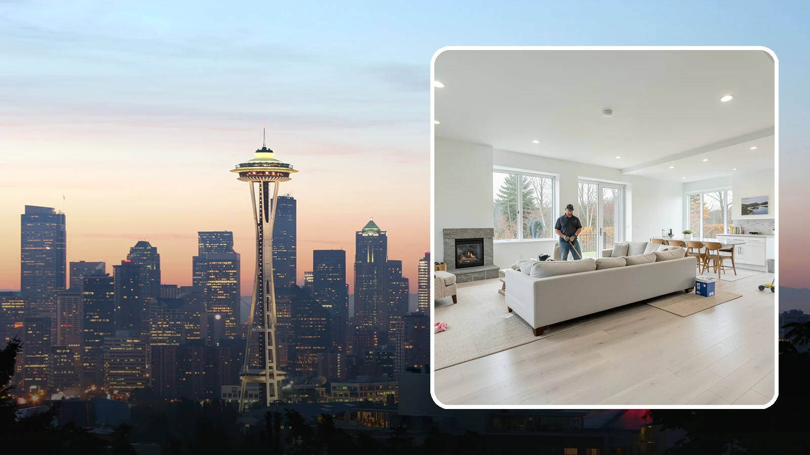 Open Concept Conversion in Seattle, King County, WA - Open concept conversion that removes walls to create bright, connected living spaces in your Western Washington home.