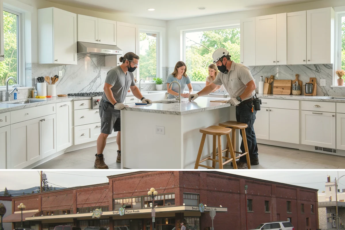 Open Concept Conversion in Sedro-Woolley, Skagit County, WA - Wall-opening work happens indoors and can be scheduled any time, making the wet season a practical choice for this kind of...