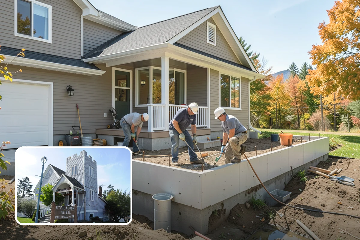 Open Concept Conversion in Steilacoom, Pierce County, WA - Bright, connected living spaces