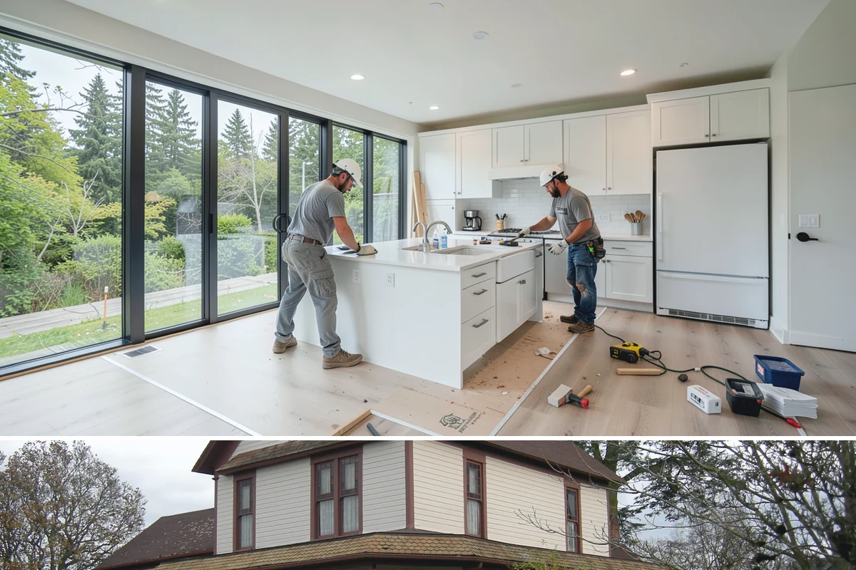 Open Concept Conversion in Sumner, Pierce County, WA - Wall-opening work happens indoors and can be scheduled any time, making the wet season a practical choice for this kind of...