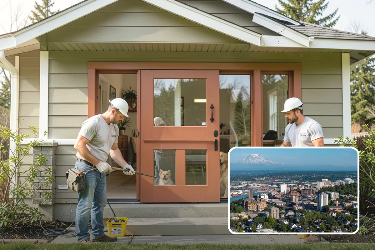 Open Concept Conversion in Tacoma, Pierce County, WA - Bright, connected living spaces