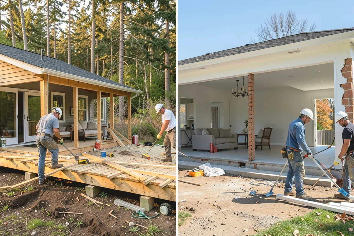 Open Concept Conversion in University Place, Pierce County, WA - We evaluate which walls can be opened and how