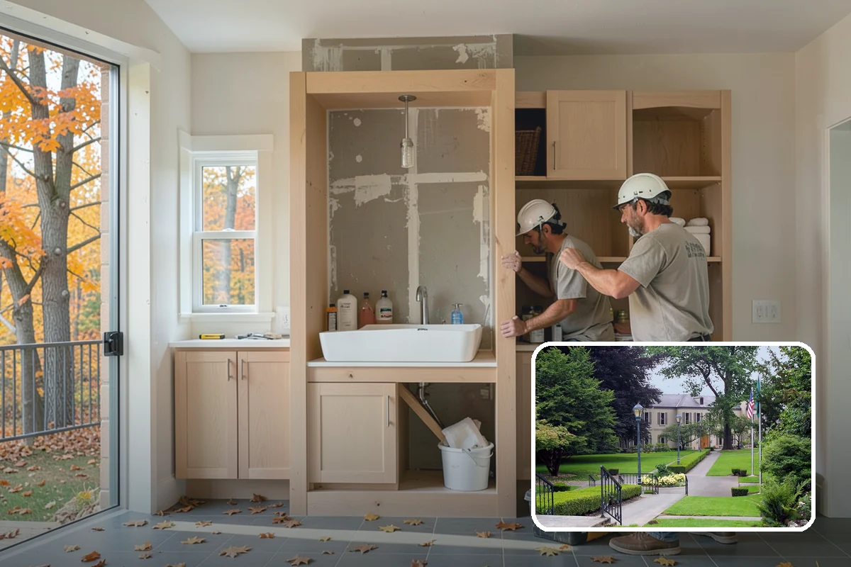 Open Concept Conversion in Woodinville, King County, WA - Bright, connected living spaces