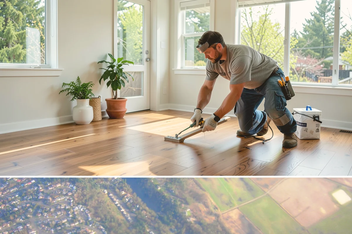 Open Concept Kitchen Remodel in Algona, King County, WA - Late winter scheduling allows the structural work to finish before spring, giving you an airy, light-filled kitchen for summer.