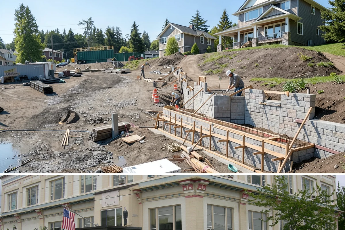 Open Concept Kitchen Remodel in Anacortes, Skagit County, WA - Late winter scheduling allows the structural work to finish before spring, giving you an airy, light-filled kitchen for summer.