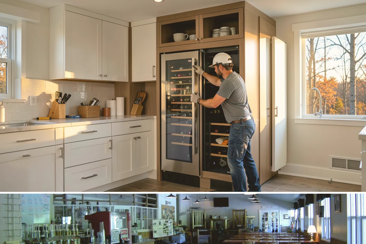 Open Concept Kitchen Remodel in Black Diamond, King County, WA - Late winter scheduling allows the structural work to finish before spring, giving you an airy, light-filled kitchen for summer.