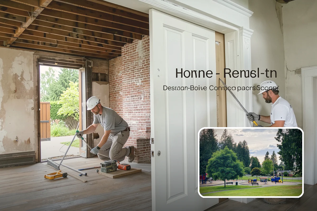 Open Concept Kitchen Remodel in Bonney Lake, Pierce County, WA - Brighter, more connected living space