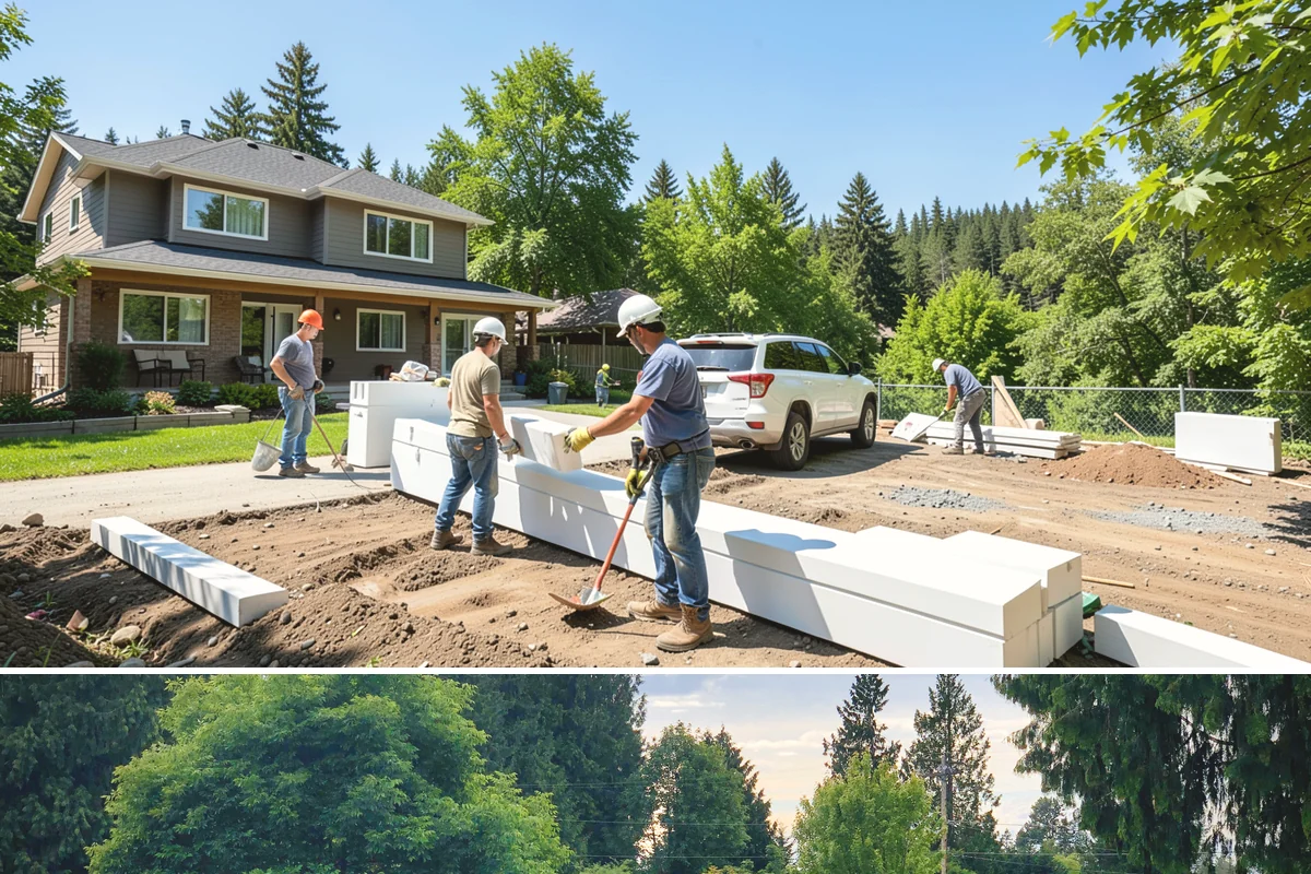 Open Concept Kitchen Remodel in Bonney Lake, Pierce County, WA - Late winter scheduling allows the structural work to finish before spring, giving you an airy, light-filled kitchen for summer.