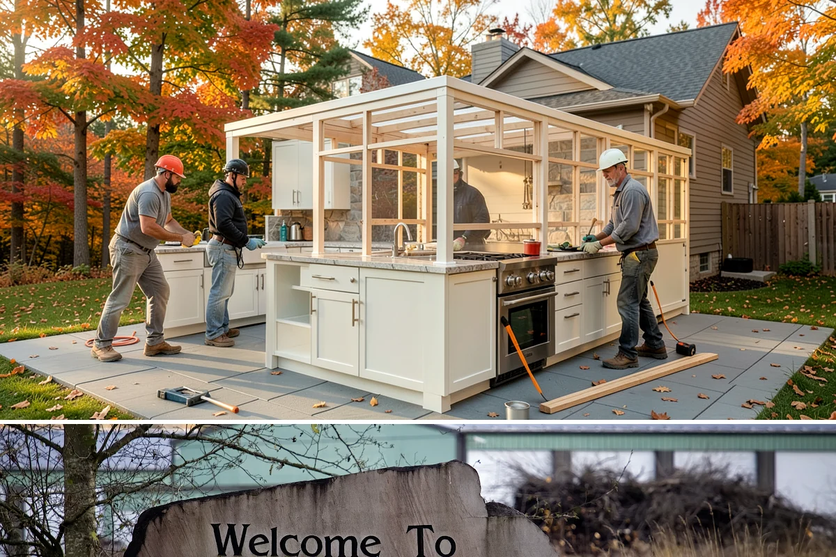 Open Concept Kitchen Remodel in Buckley, Pierce County, WA - Late winter scheduling allows the structural work to finish before spring, giving you an airy, light-filled kitchen for summer.