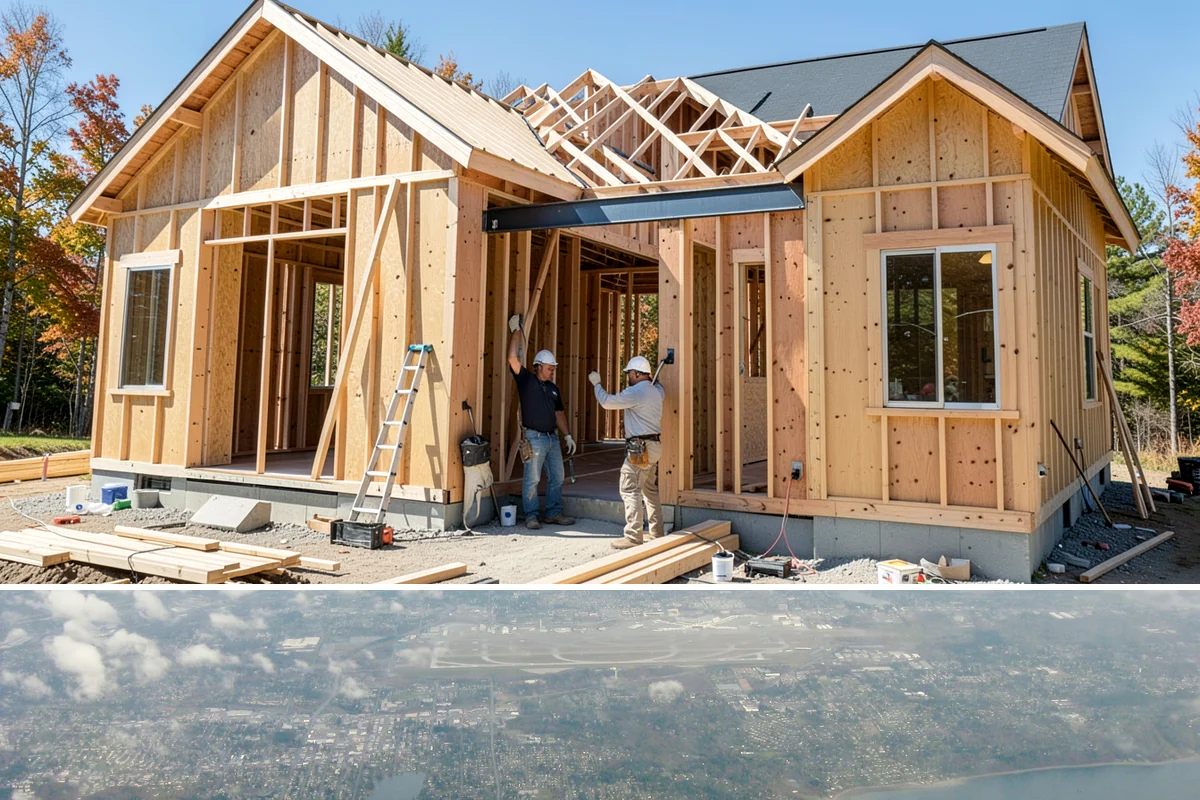 Open Concept Kitchen Remodel in Burien, King County, WA - Late winter scheduling allows the structural work to finish before spring, giving you an airy, light-filled kitchen for summer.
