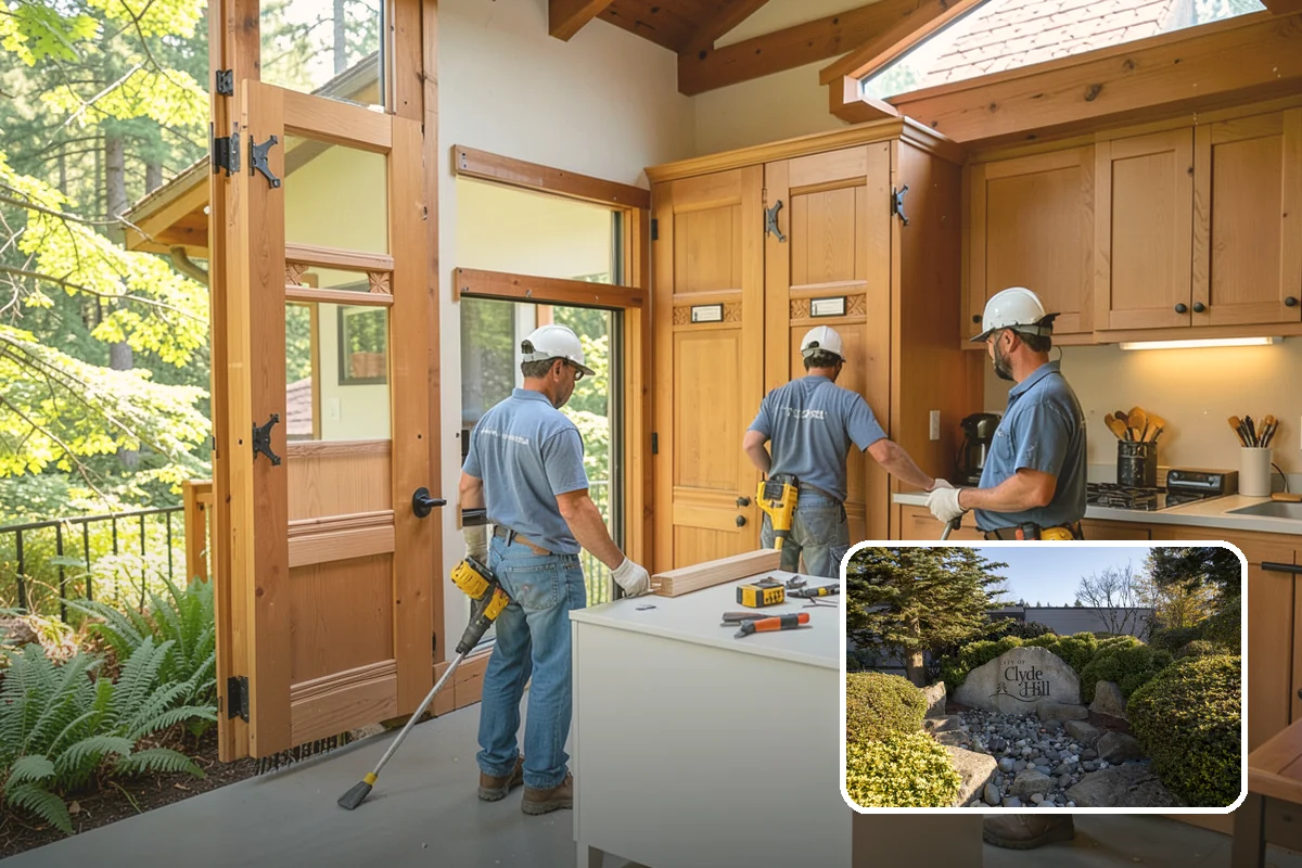 Open Concept Kitchen Remodel in Clyde Hill, King County, WA - Brighter, more connected living space