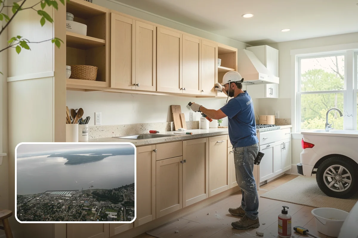 Open Concept Kitchen Remodel in Des Moines, King County, WA - Brighter, more connected living space