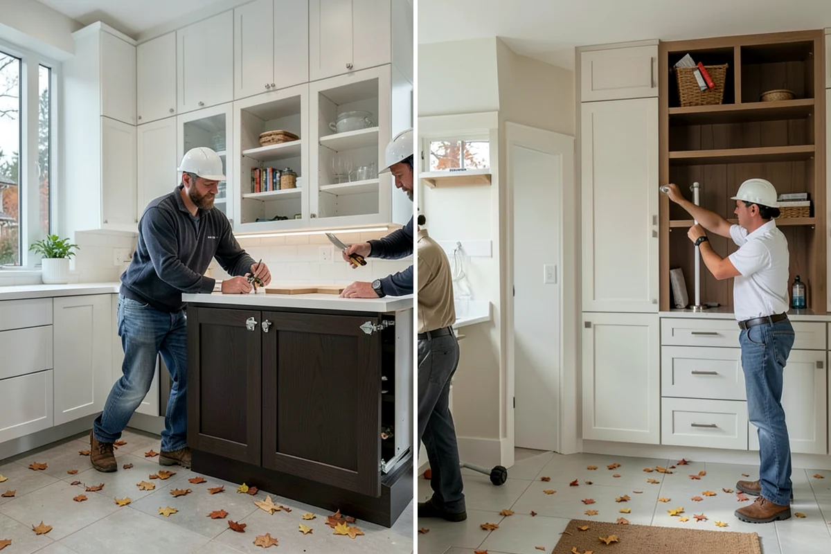 Open Concept Kitchen Remodel in DuPont, Pierce County, WA - Assess walls for load and hidden utilities