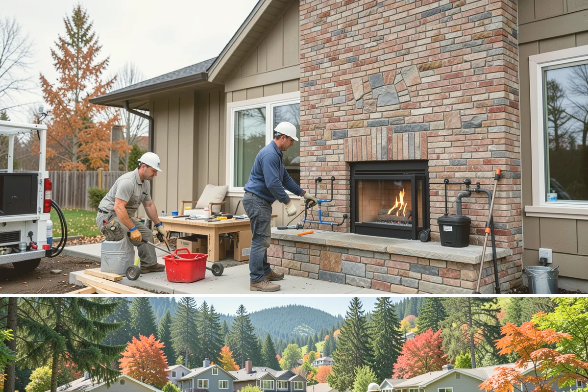 Open Concept Kitchen Remodel in Fircrest, Pierce County, WA - Late winter scheduling allows the structural work to finish before spring, giving you an airy, light-filled kitchen for summer.
