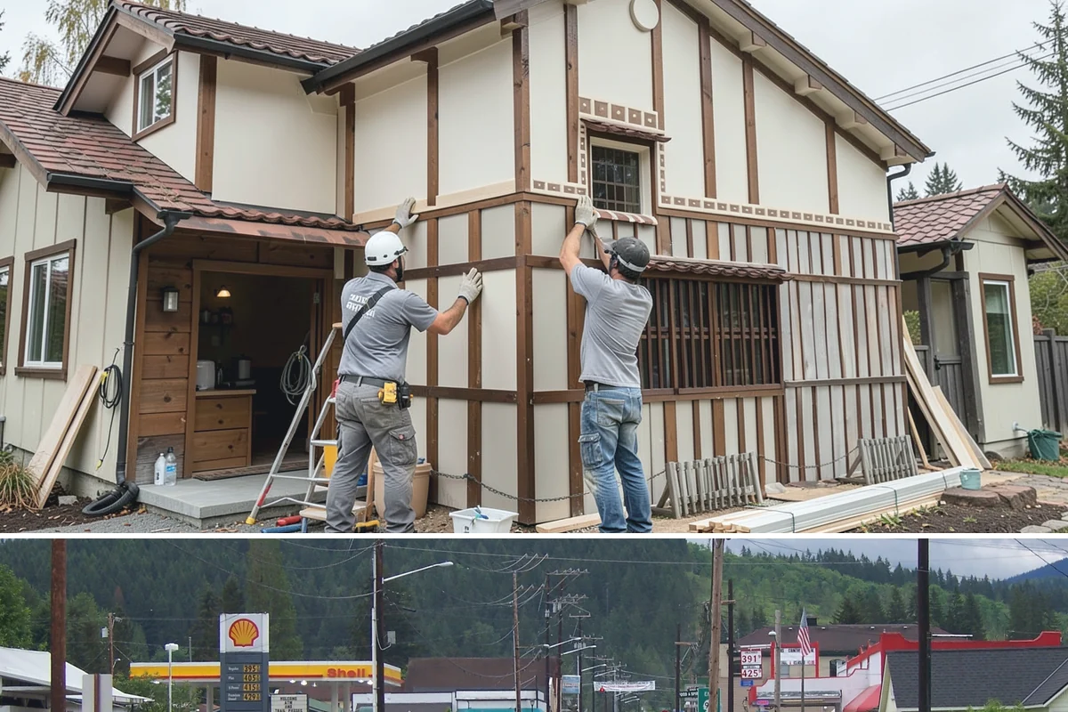 Open Concept Kitchen Remodel in Granite Falls, Snohomish County, WA - Late winter scheduling allows the structural work to finish before spring, giving you an airy, light-filled kitchen for summer.
