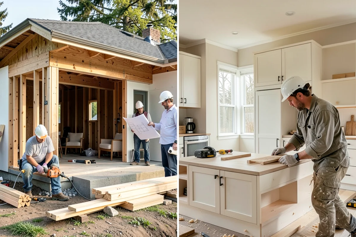 Open Concept Kitchen Remodel in Kenmore, King County, WA - Assess walls for load and hidden utilities