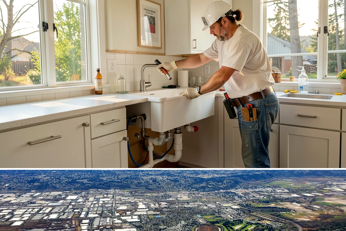 Open Concept Kitchen Remodel in Kent, King County, WA - Late winter scheduling allows the structural work to finish before spring, giving you an airy, light-filled kitchen for summer.