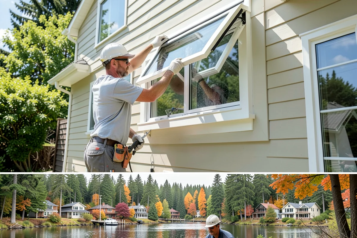 Open Concept Kitchen Remodel in La Conner, Skagit County, WA - Late winter scheduling allows the structural work to finish before spring, giving you an airy, light-filled kitchen for summer.