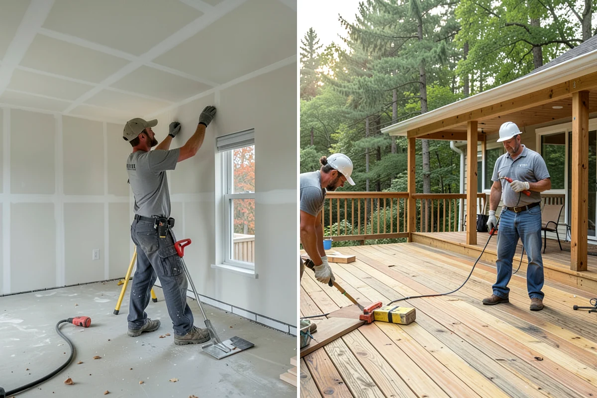 Open Concept Kitchen Remodel in Lake Forest Park, King County, WA - Assess walls for load and hidden utilities